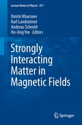 Cover: Strongly Interacting Matter in Magnetic Fields - Springer