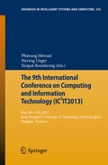 Cover: The 9th International Conference on Computing and InformationTechnology (IC2IT2013) - Springer