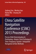 Cover: China Satellite Navigation Conference (CSNC) 2013 Proceedings - Springer