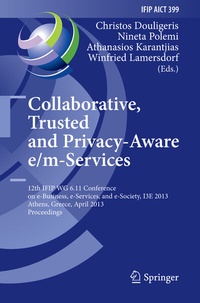 Abbildung von: Collaborative, Trusted and Privacy-Aware e/m-Services - Springer