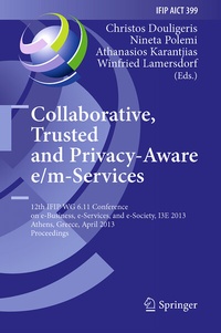 Abbildung von: Collaborative, Trusted and Privacy-Aware e/m-Services - Springer