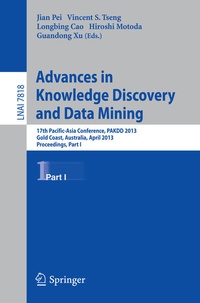 Enlarge image Cover: Advances in Knowledge Discovery and Data Mining - Springer