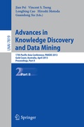 Cover: Advances in Knowledge Discovery and Data Mining - Springer