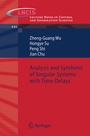 Cover: Analysis and Synthesis of Singular Systems with Time-Delays - Springer