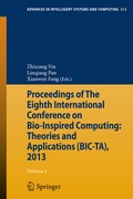 Cover: Proceedings of The Eighth International Conference on Bio-Inspired Computing: Theories and Applications (BIC-TA), 2013 - Springer