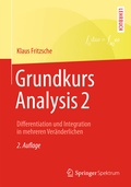Cover: Grundkurs Analysis 2 - Springer Spektrum