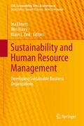 Cover: Sustainability and Human Resource Management - Springer