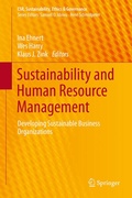Cover: Sustainability and Human Resource Management - Springer
