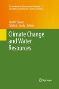 Cover: Climate Change and Water Resources - Springer