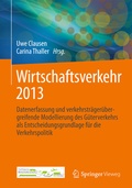 Cover: Wirtschaftsverkehr 2013 - Springer Vieweg