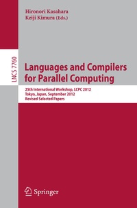 Enlarge image Cover: Languages and Compilers for Parallel Computing - Springer