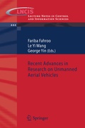 Cover: Recent Advances in Research on Unmanned Aerial Vehicles - Springer