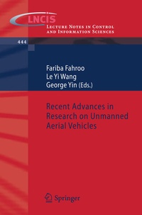 Enlarge image Cover: Recent Advances in Research on Unmanned Aerial Vehicles - Springer