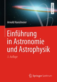 Bild vergrößern Bild: Einführung in Astronomie und Astrophysik - Springer Spektrum