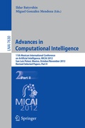 Cover: Advances in Computational Intelligence - Springer
