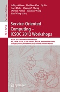 Cover: Service-Oriented Computing - ICSOC Workshops 2012 - Springer
