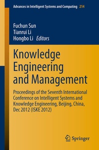 Enlarge image Cover: Knowledge Engineering and Management - Springer