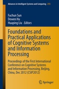 Cover: Foundations and Practical Applications of Cognitive Systems and Information Processing - Springer