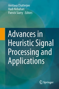 Enlarge image Cover: Advances in Heuristic Signal Processing and Applications - Springer