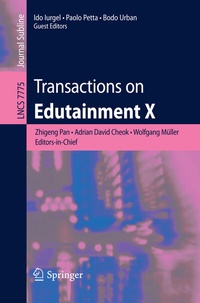 Enlarge image Cover: Transactions on Edutainment X - Springer
