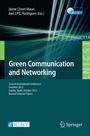 Cover: Green Communication and Networking - Springer