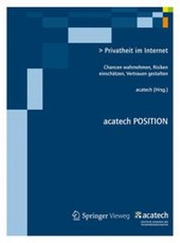 Enlarge image Cover: Privatheit im Internet - Springer Vieweg