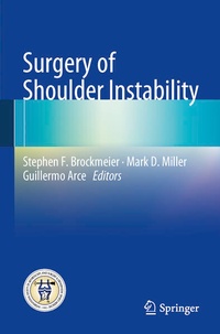 Enlarge image Cover: Surgery of Shoulder Instability - Springer