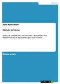 Cover: Blinde Im Kino - GRIN Verlag