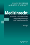 Cover: Medizinrecht - Springer