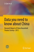 Cover: Data you need to know about China - Springer