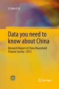 Cover: Data you need to know about China - Springer