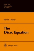 Cover: The Dirac Equation - Kluwer Academic Publishers