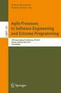 Cover: Agile Processes in Software Engineering and Extreme Programming - Springer