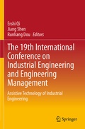Cover: The 19th International Conference on Industrial Engineering and Engineering Management - Springer