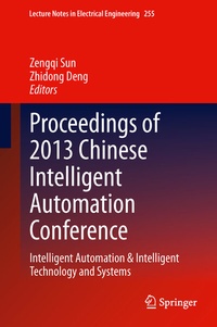 Abbildung von: Proceedings of 2013 Chinese Intelligent Automation Conference - Springer