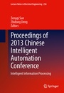 Cover: Proceedings of 2013 Chinese Intelligent Automation Conference - Springer