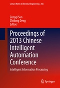 Cover: Proceedings of 2013 Chinese Intelligent Automation Conference - Springer