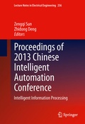Cover: Proceedings of 2013 Chinese Intelligent Automation Conference - Springer