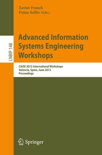 Enlarge image Cover: Advanced Information Systems Engineering Workshops - Springer
