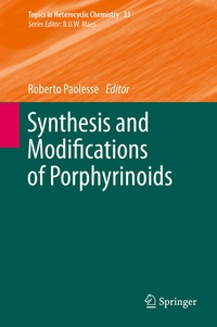 Enlarge image Cover: Synthesis and Modifications of Porphyrinoids - Springer