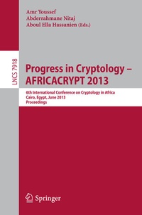 Abbildung von: Progress in Cryptology -- AFRICACRYPT 2013 - Springer