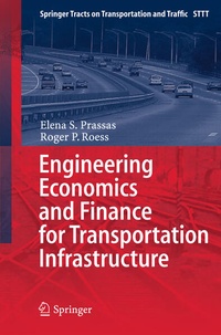 Enlarge image Cover: Engineering Economics and Finance for Transportation Infrastructure - Springer