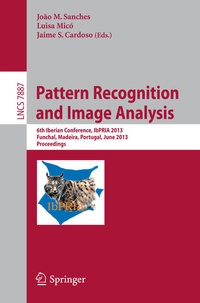 Enlarge image Cover: Pattern Recognition and Image Analysis - Springer