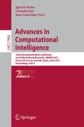 Cover: Advances in Computational Intelligence - Springer
