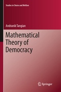 Cover: Mathematical Theory of Democracy - Springer