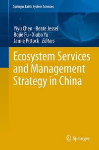 Enlarge image Cover: Ecosystem Services and Management Strategy in China - Springer