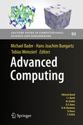Cover: Advanced Computing - Springer