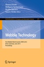 Cover: Webble Technology - Springer
