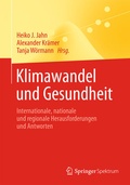 Cover: Klimawandel und Gesundheit - Springer Spektrum