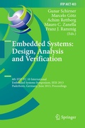 Cover: Embedded Systems: Design, Analysis and Verification - Springer